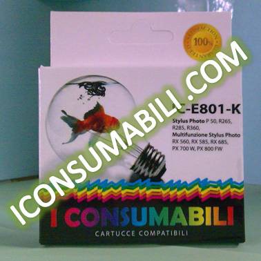 EPSON COMPATIBILE T0801 BLACK